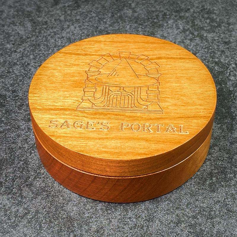 Sage's Container - Cherry Wood Dice Case image 0