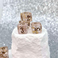 Sage's Incantations Golden Blush Resin D6 Dice 24 Pc Set image 0