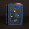 Sage's Gnomish Notebook Blue | Handmade Notebook for TTRPG, Sketchbook, Diary image 0