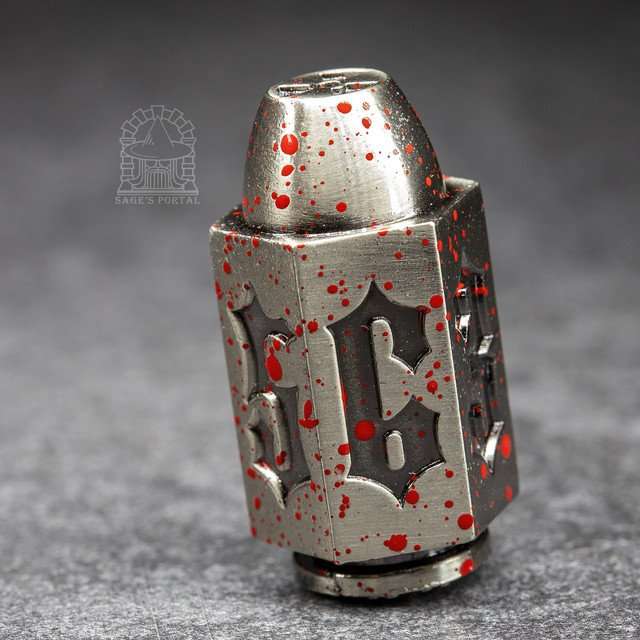 Sage's Holy Bullet Silver/Blood Metal D6 image 9