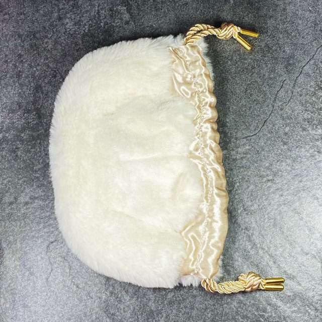 Sage's Furry Kittypaw Bag - White Fur/Pink Paw Dice Bag image 7