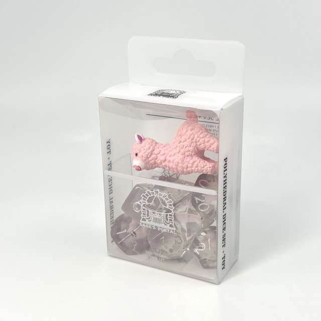 Sage's Familiars - Llama Resin Polyhedral Dice Set image 5