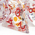 Sage's Familiars - Animated Skull Resin Polyhedral Dice Set image 0