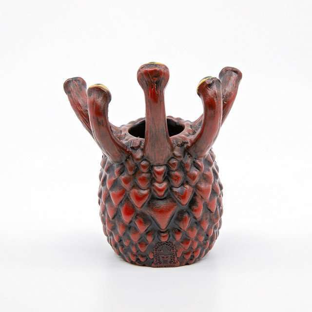 Red Eye Tyrant Desk Companion Phone Stand & Pencil Holder image 2
