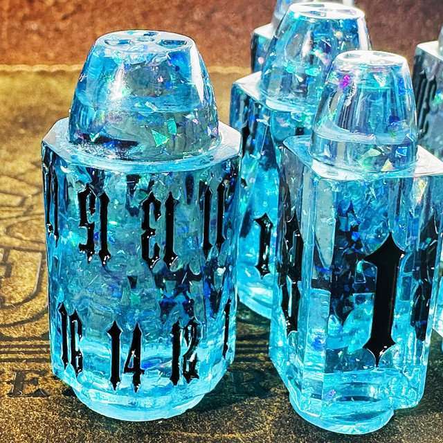 Sage's Spectral Revolver Splash Bullets Resin Dice Set image 4