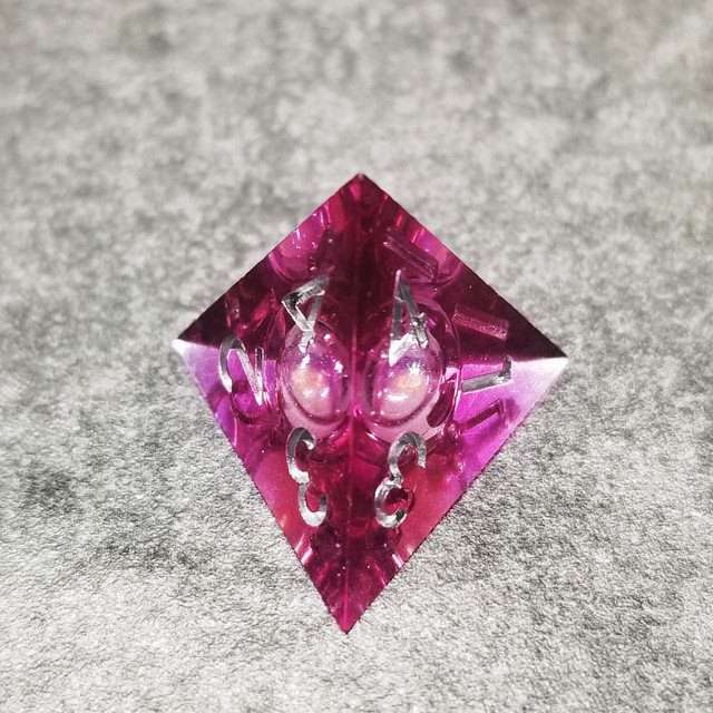 Sage's Vesper Souls Liquid Core Sharp Edge Resin Dice Set image 6