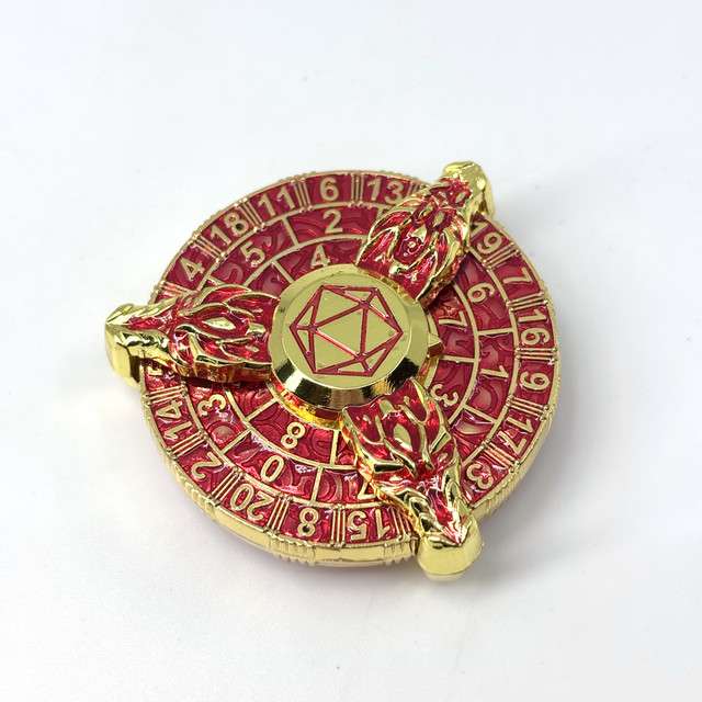 Sage's Draconic Conjuration Fire Wyrm Dice Wheel image 0