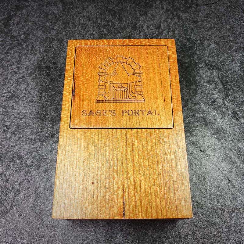 Sage's Contraptions - Cherry Wood Dice Tower image 1