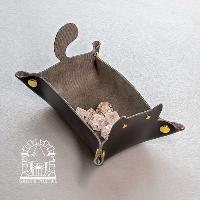 Sage's Black Enchanted Cat Dice Tray image 10