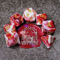Sage's Stones - Red/White Acrylic Polyhedral Dice Set image 0