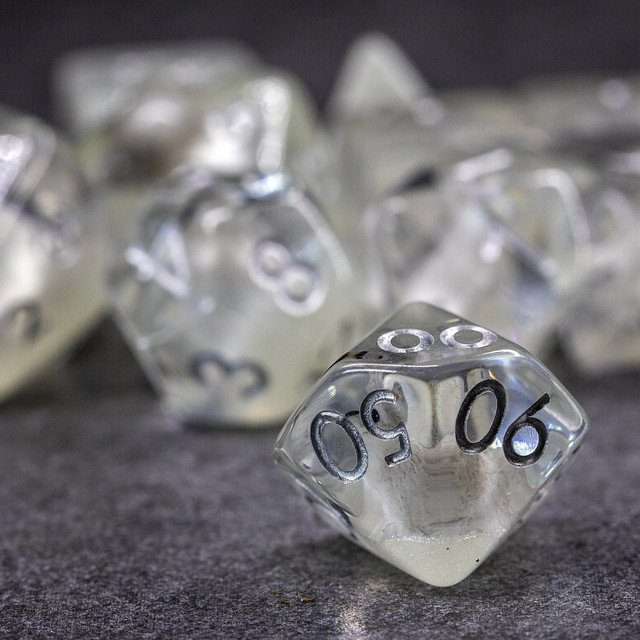 Exclusive Sage's Companion Wolf Pup Limited Edition 11-pc Glow in the Dark Dice Set image 6