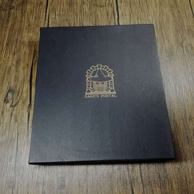 Eye of the Black Dragon Notebook | Handmade Notebook for TTRPG, Sketchbook, Diary image 5