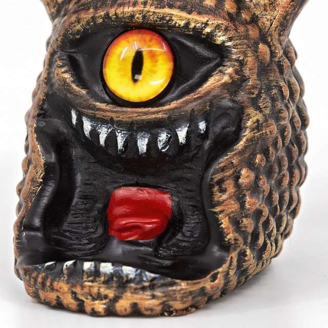 Yellow Eye Tyrant Desk Companion Phone Stand & Pencil Holder image 8