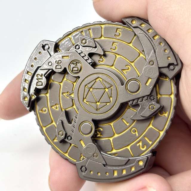 Sage's Intersteller Wheel Lightwave Dice Spinner image 6