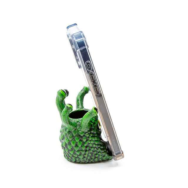 Green Eye Tyrant Desk Companion Phone Stand & Pencil Holder image 15