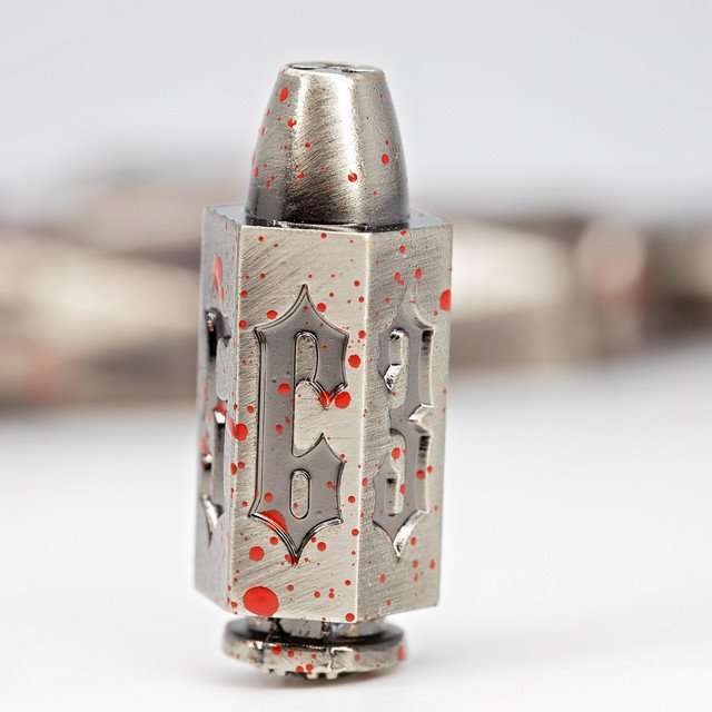 Sage's Holy Revolver Bloodstained Bullets Metal Dice Set image 8