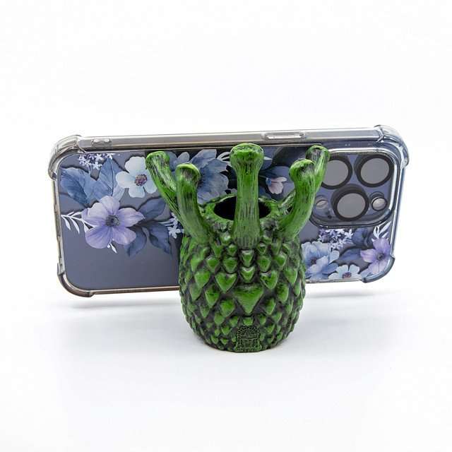 Green Eye Tyrant Desk Companion Phone Stand & Pencil Holder image 13