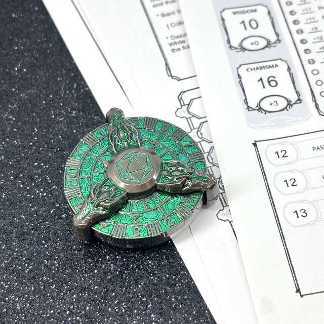 Sage's Draconic Conjuration Swamp Wyrm Dice Wheel image 2