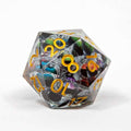Sage's Watchful Eyes Liquid Core Sharp Edge Resin 33mm D20  image 0