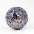 Sage’s Warp Stones Antique Silver Supernova d100 Metal Dice image 0