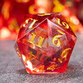 Sage's Orb of Hemomancy Sharp Edge Resin Dice Set image 0