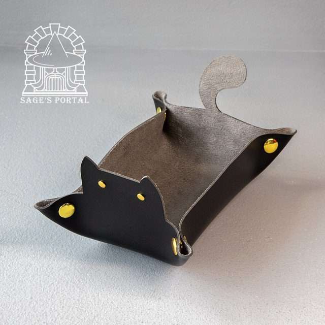 Sage's Black Enchanted Cat Dice Tray image 5