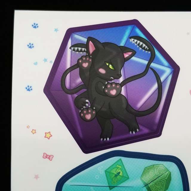 Sage's Cute Monsters Sticker Sheet image 6