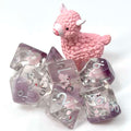 Sage's Familiars - Llama Resin Polyhedral Dice Set image 3
