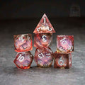 Sage's Dusk Souls Liquid Core Sharp Edge Resin Dice Set image 0