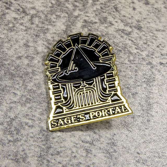 Sage's Portal Fashion Pin Double Clasp image 1