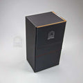Sage's Premium 3 Drawer Deck Storage Box for TCG, Dice, Jewelry  200mm x 115mm x 90mm - Black/Red image