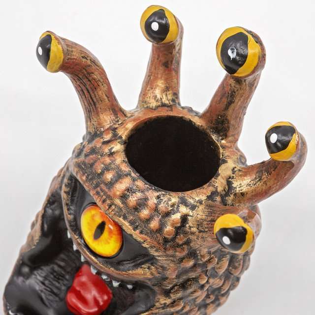 Yellow Eye Tyrant Desk Companion Phone Stand & Pencil Holder image 7