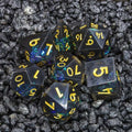 Sage's Crystals - Witching Hour Sharp Edge Resin Polyhedral Dice Set image 0