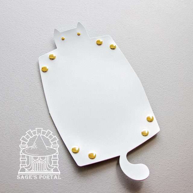 Sage's Light Blue Enchanted Cat Dice Tray image 12