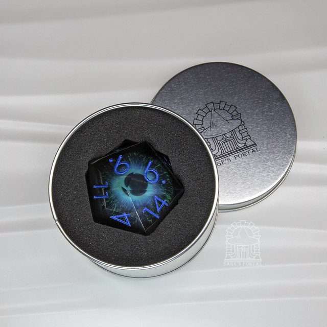 Sage's Eye of the Blue Beast Jiggling Eye Resin Giant 50mm D20 image 5