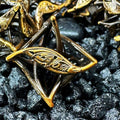 Sage’s Soaring Wyvern Hollow Metal Polyhedral Dice Set image 0