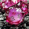 Sage's Vesper Souls Liquid Core Sharp Edge Resin Dice Set image 0