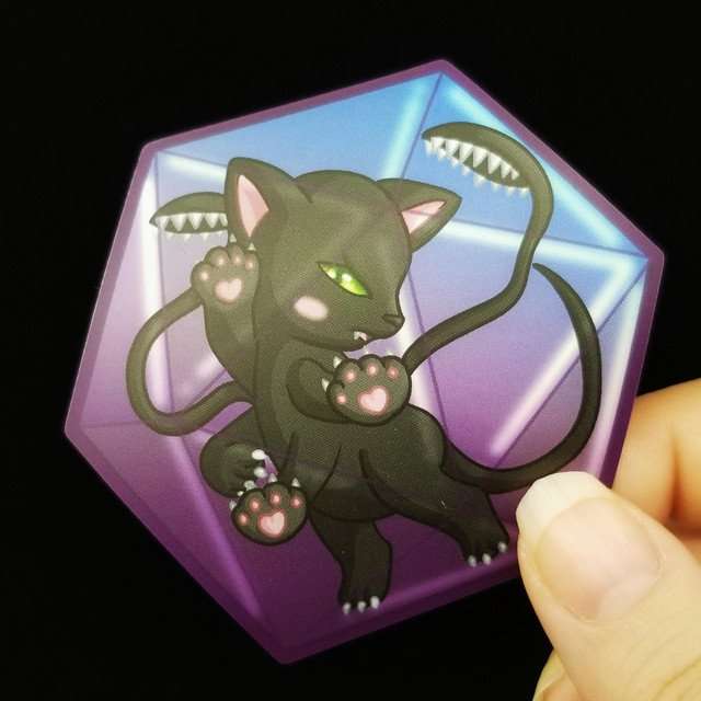Sage's Cute Monsters Sticker Sheet image 1