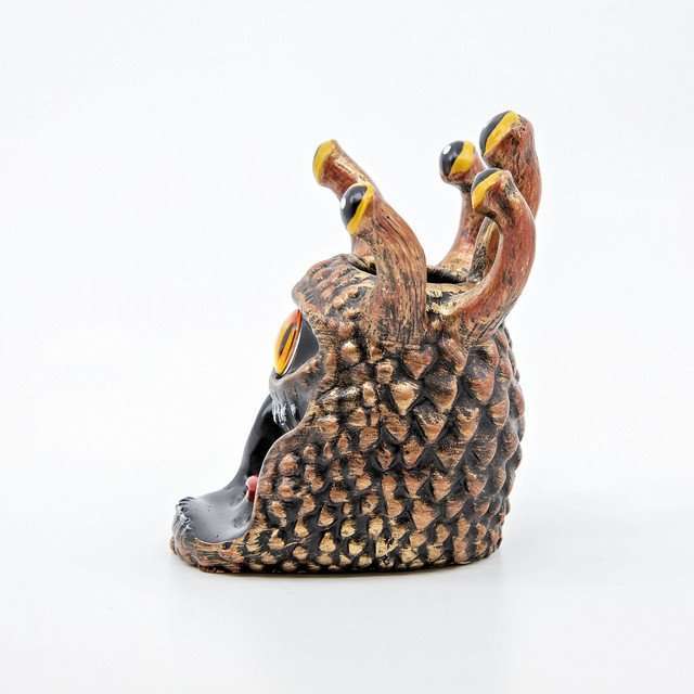 Yellow Eye Tyrant Desk Companion Phone Stand & Pencil Holder image 4