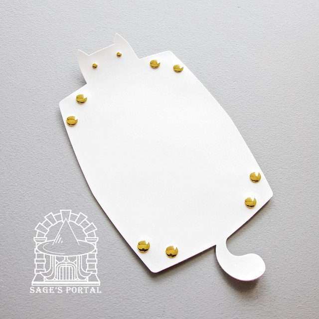 Sage's White Enchanted Cat Dice Tray image 10