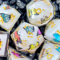 Sage's Kindred Companions Fluttering Swarm Sharp Edge Resin Dice Set image 0
