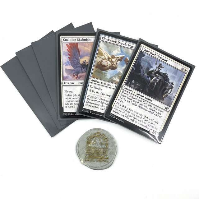 Sage's Arcane Armor Card Sleeves Matte Grey Exceptional Durability 66mmx91mm image 0