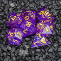 Sage's Exaltations - Royal Throne Sharp Edge Resin Dice Set image 0