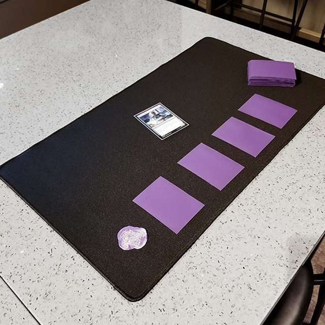 Sage's Playmat Stitched Edge Black 30cm x 60cm x 4mm image 2