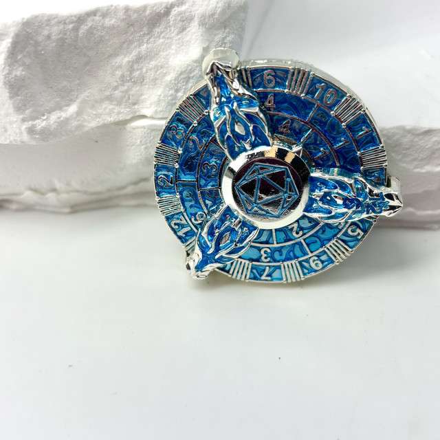 Sage's Draconic Conjuration Ice Wyrm Dice Wheel image 4