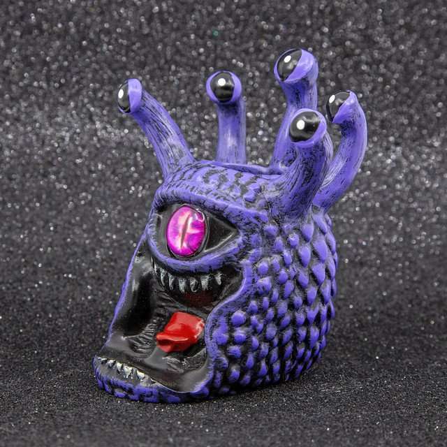 Purple Eye Tyrant Desk Companion Phone Stand & Pencil Holder image 0