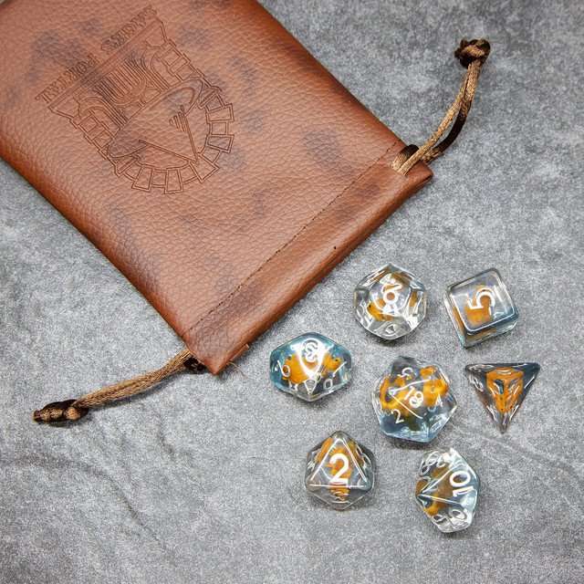 Sage's Camel Familiar Resin Polyhedral Dice Set image 14