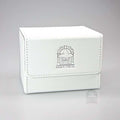 Sage’s Premium Deck Storage Box for TCG, Dice, Jewelry 105mm x 89mm x 76mm - White image
