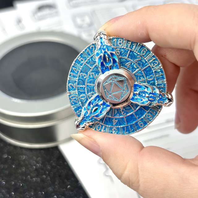 Sage's Draconic Conjuration Ice Wyrm Dice Wheel image 1