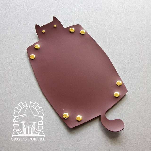 Sage's Burgundy Enchanted Cat Dice Tray image 14